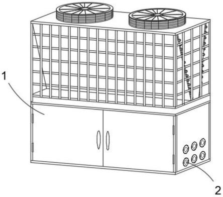 空气源热泵进气结构的制作方法