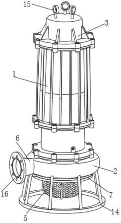 一种潜水排污泵的制作方法