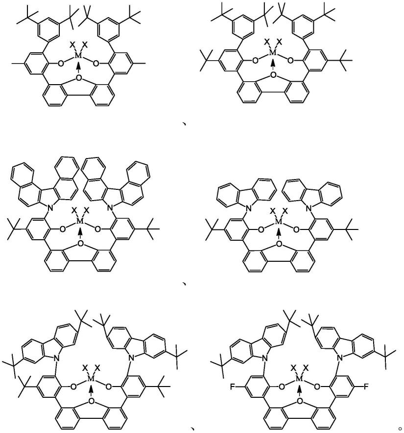 一种氧芴桥连的芳氧基金属络合物催化剂及方法与应用与流程