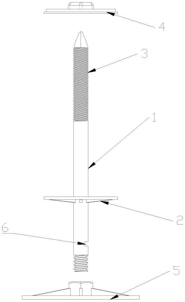 一种保温墙体固定锚栓的制作方法