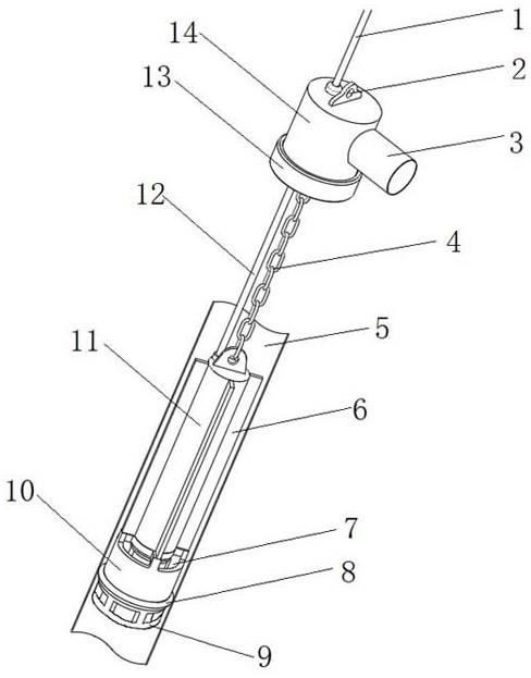 一种混凝土灌注桩清孔用泵举反循环装置的制作方法