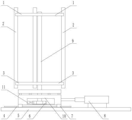 桩机钻杆伸缩旋转架及搅拌桩机的制作方法