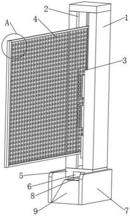 一种建筑安装工程用高强度防护网的制作方法