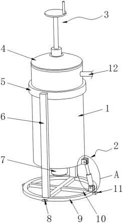一种2－乙基蒽醌生产用蒸馏釜的制作方法