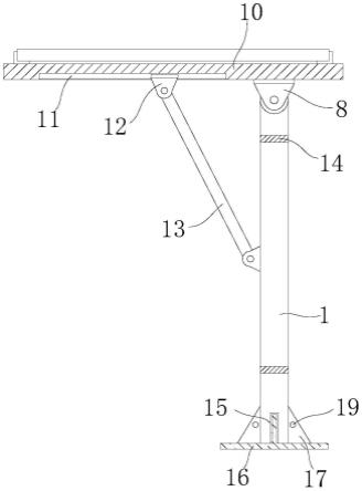 一种具有定量角度锁紧功能的光伏柔性支架的制作方法