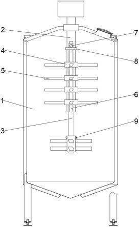 一种罐体搅拌结构的制作方法