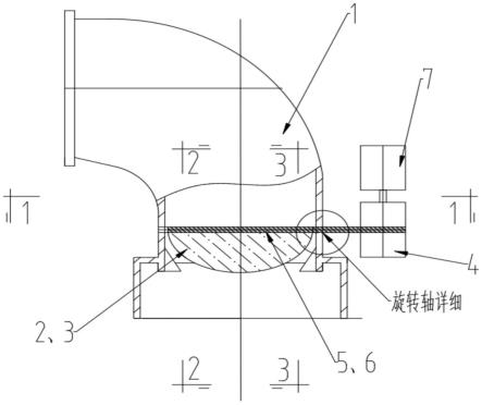 一种调节炭化室压力的碟式调节阀的制作方法