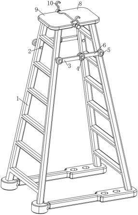 一种具有稳定性的建筑挂梯的制作方法