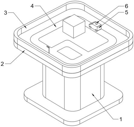 一种教学用智能网联汽车传感器实训台的制作方法