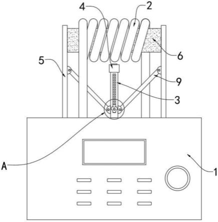一种弯管机加热智能控温装置的制作方法
