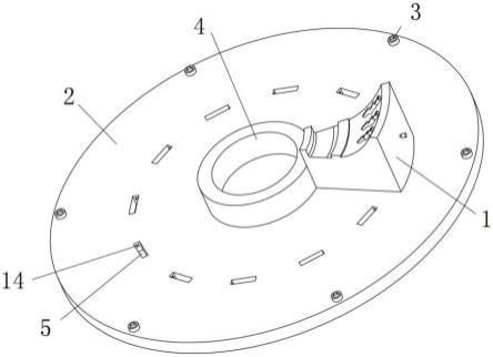 一种轮胎模具弓型座结构的制作方法