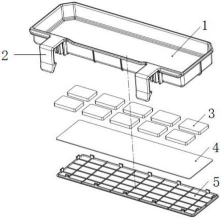 适用于汽车维修躺板的磁性储物工具盒的制作方法