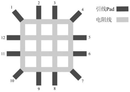 一种基于MEMS工艺的微尺度二维阵列式集成测温方法与流程