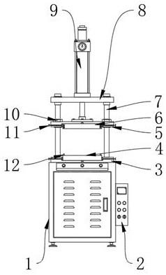 一种硅胶油压机的制作方法