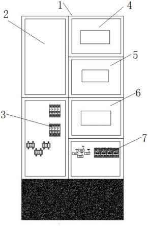 一种便于一体化管理的亮化灯光强弱电控制柜的制作方法