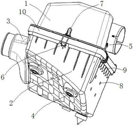 一种汽车空滤器壳体的制作方法