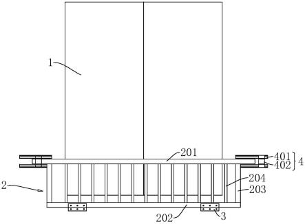 一种平开窗防护栏杆安装构造的制作方法