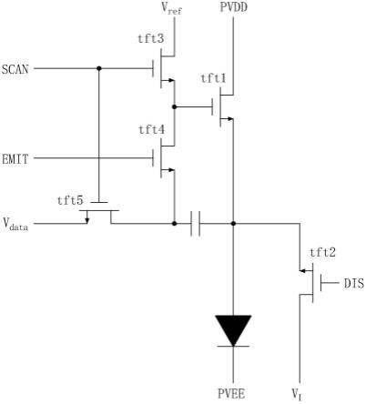 可稳定控制电流的TFT像素电路及显示装置的制作方法