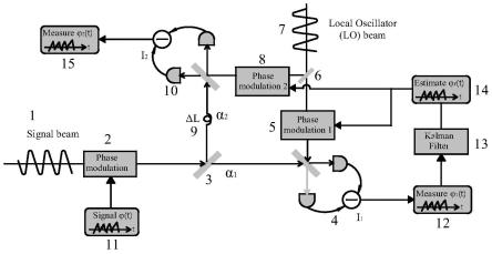 用于测量快速时变信号的光学相位追踪系统