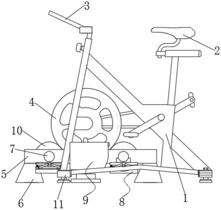一种动感单车的驱动滚筒结构的制作方法