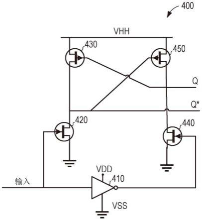 电压电平移位器过渡时间缩短的制作方法