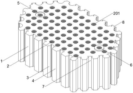 一种65孔多变组合格子砖的制作方法