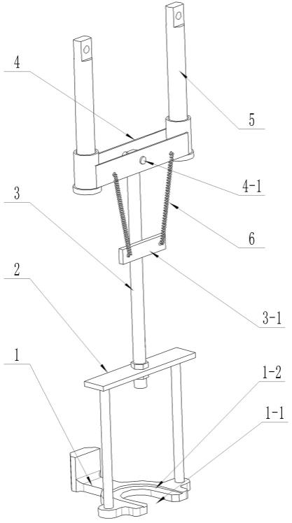 一种用于控温冷却线的曲轴锻件挂具的制作方法