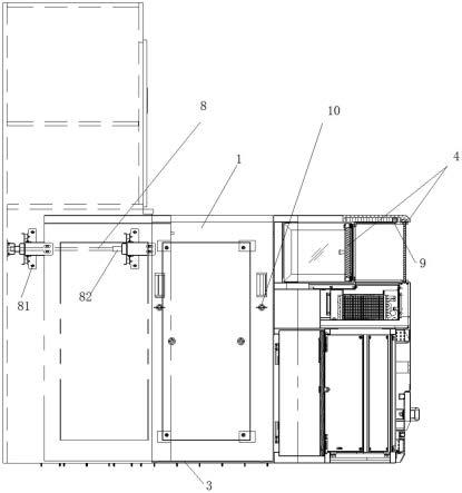 一种抽拉式吧台结构、餐车厨房及轨道车辆的制作方法
