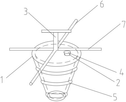 一种便携式桥面预留排水口封堵装置的制作方法