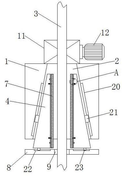 一种驶入式高速堆垛机夹持机构的制作方法