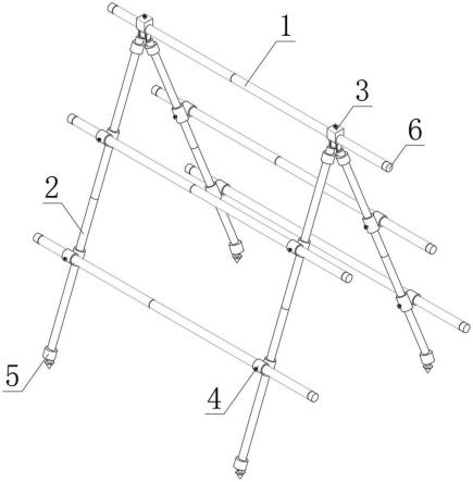 一种带有拼接固定结构的黄瓜栽培爬架的制作方法