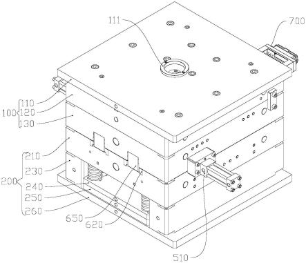 一种储存箱盖注塑模具的制作方法