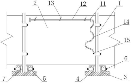 一种建筑环保施工用喷雾除尘围挡的制作方法