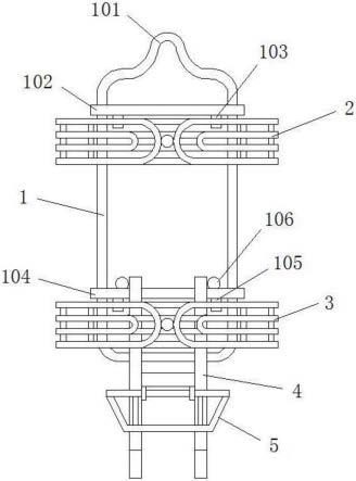 一种新型拆装折叠浴室架的制作方法