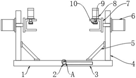 一种带有翻转结构的座椅骨架焊接用固定夹具的制作方法