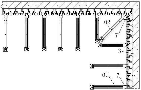 一种单侧支撑模板阴角支撑结构的制作方法