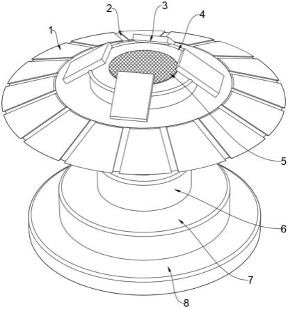 一种园林建设用景观廊架结构的制作方法