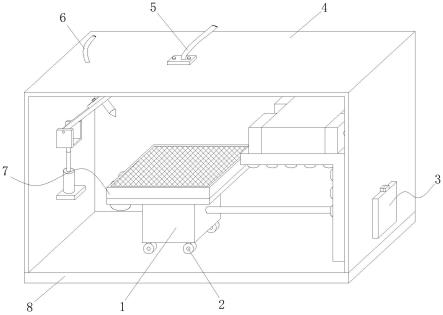 一种汽车灯具壳体表面喷涂装置的制作方法