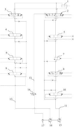 控制装置、液压系统及作业机械的制作方法