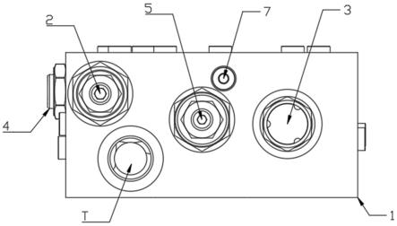 平衡液压锁控制阀组的制作方法