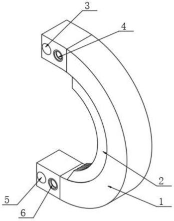 一种新型金属3D打印内部液冷式鼓刹片的制作方法