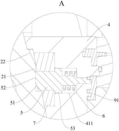 斜顶内部延时侧抽芯模具的制作方法