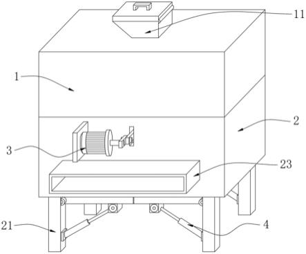 一种便于回收粉碎废料建筑施工用粉碎机的制作方法