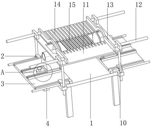 一种PLC柜体加工板材的切边装置的制作方法