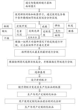 用于皮肤测试、定制配方和化妆品生产的智能系统的制作方法