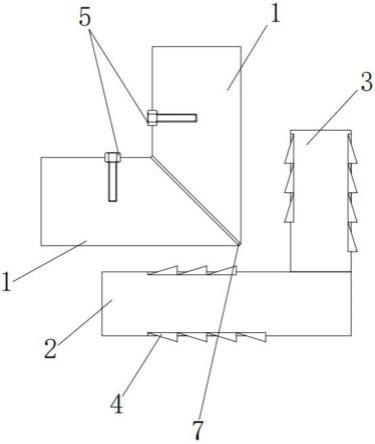 一种可螺接塑钢门窗的角码连接结构的制作方法