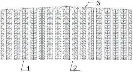 立体库房钢结构建筑物的制作方法