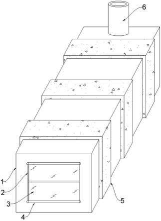 一种全自动连索工作的高温推板炉排胶结构的制作方法