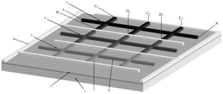 基于钙钛矿微米线波导的宽带可调谐光探测器及制备方法