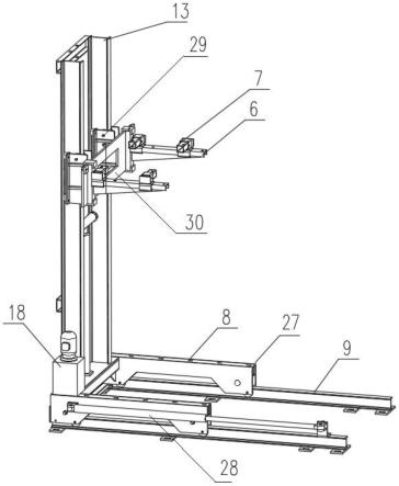 一种用于单塔多笼循环运行施工电梯旋转节拆除装置的制作方法